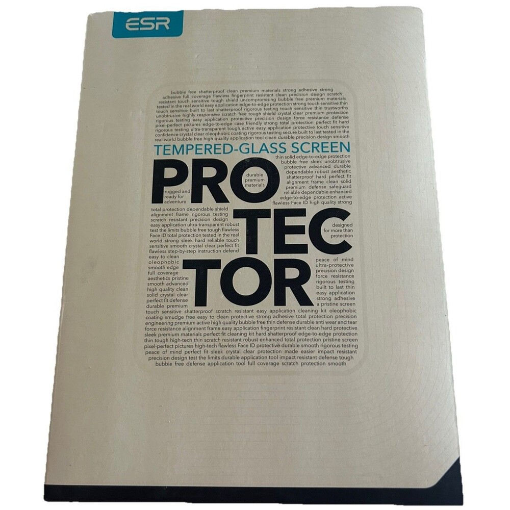 2 Pack ESR TEMPERED GLASS SCREEN PROTECTOR , Compatible With iPad 9